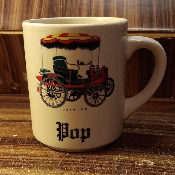 Vintage pop grandpa antique car 🚗 coffee ☕️ cup - Picture 1 of 4